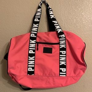 NWOT Victoria’s Secret PINK Duffle Bag